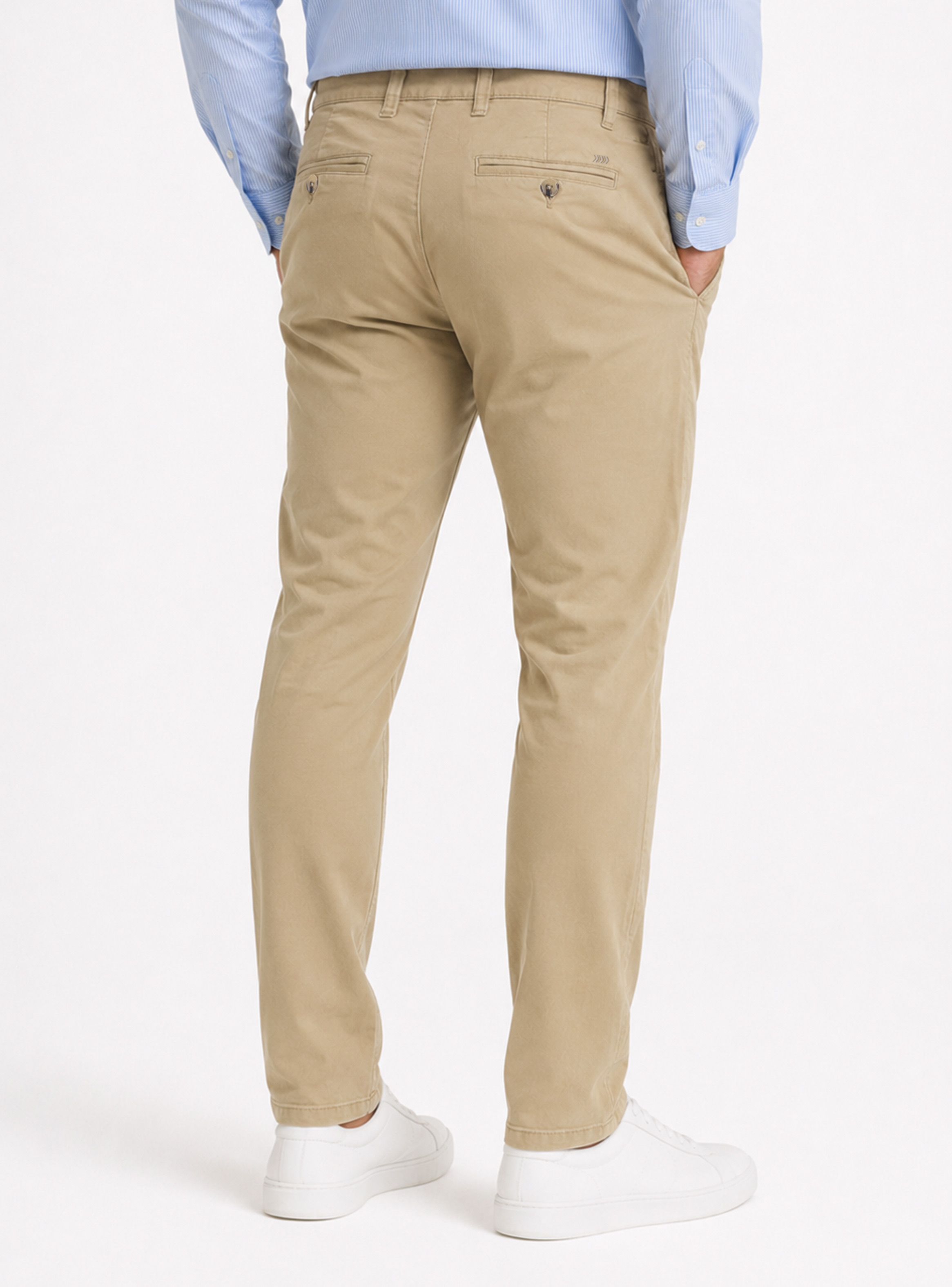 PANTALON CHINO SPANDEX REGULAR FIT BEIGE ARROW - 2
