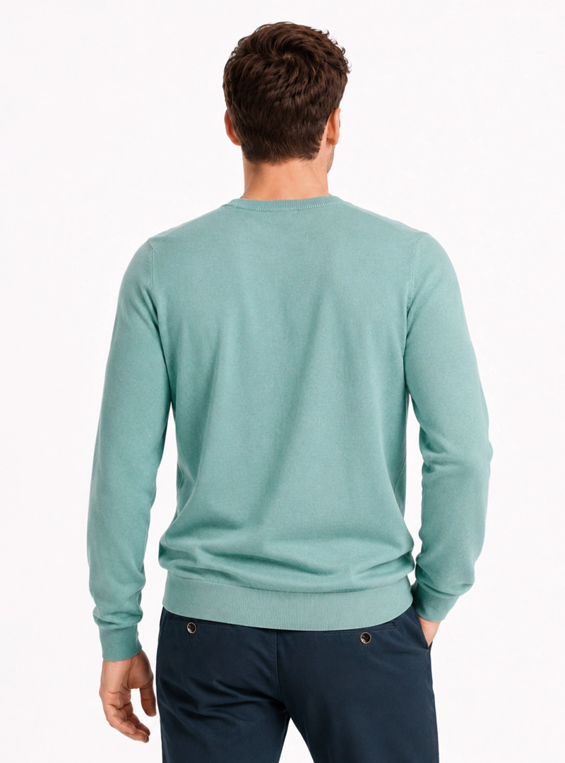 SWEATER STONE WASH REGULAR FIT VERDE CLARO ARROW - 2