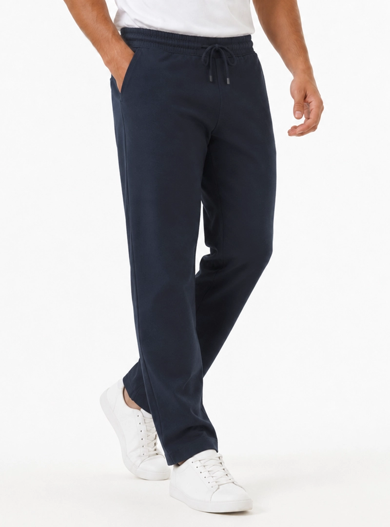 PANTALON SPANDEX REGULAR FIT AZUL MARINO ARROW - 1