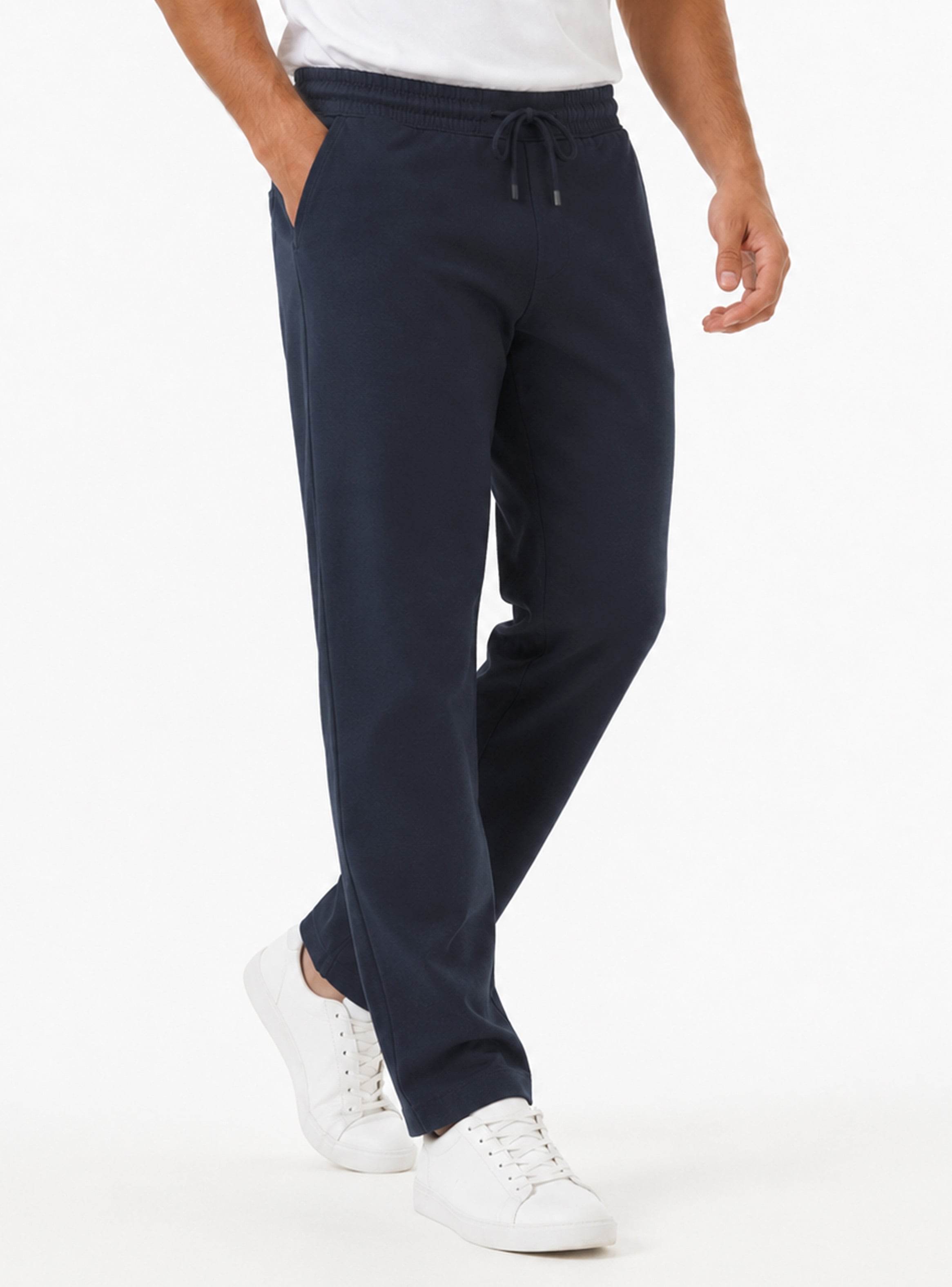 PANTALON SPANDEX REGULAR FIT AZUL MARINO ARROW - 1