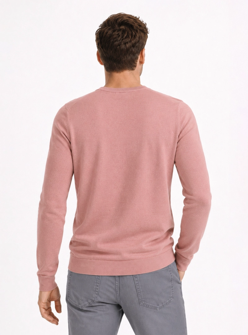 SWEATER STONE WASH REGULAR FIT ROSADO ARROW - 2