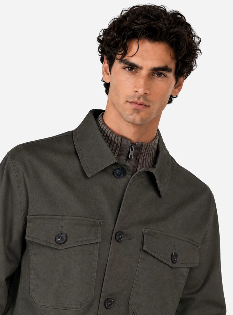 CHAQUETA LISA SPANDEX REGULAR FIT VERDE ARROW - 3
