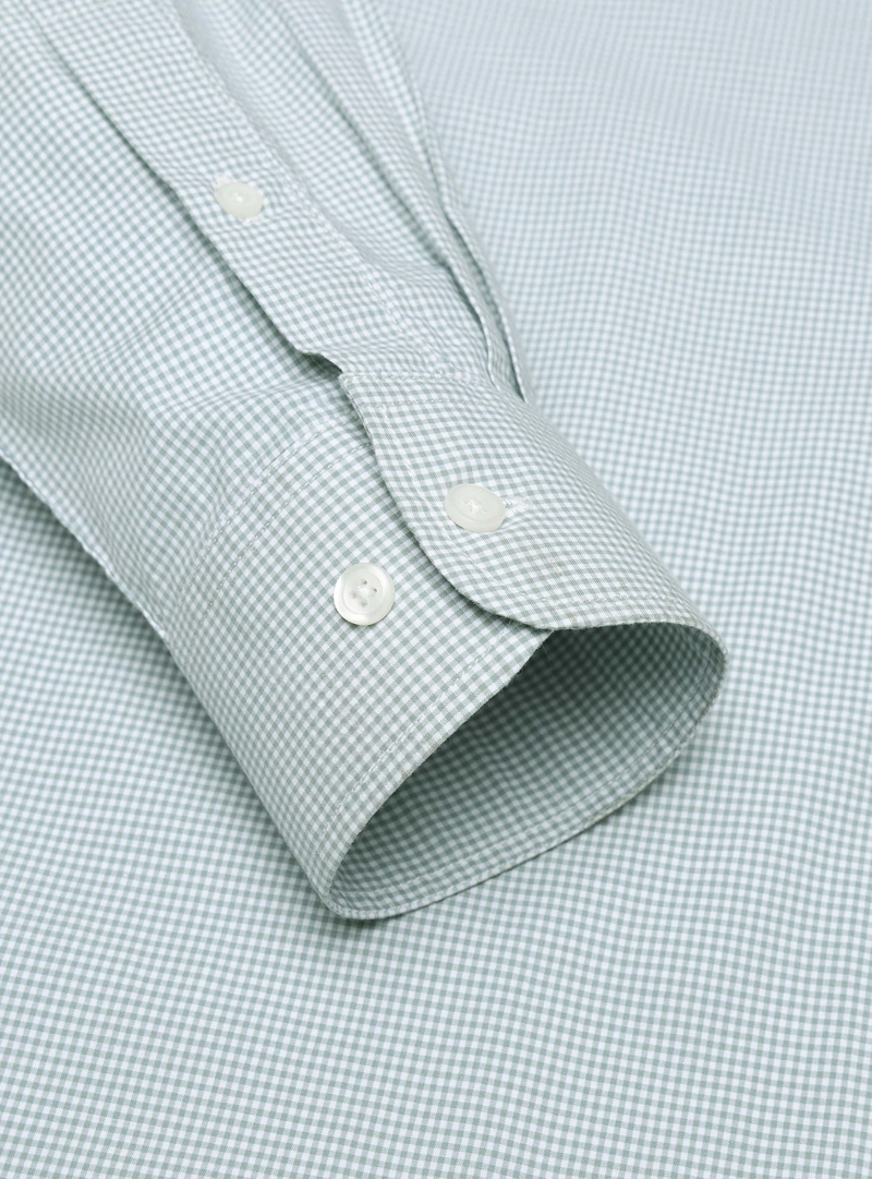 CAMISA A CUADROS REGULAR FIT VERDE ARROW - 5