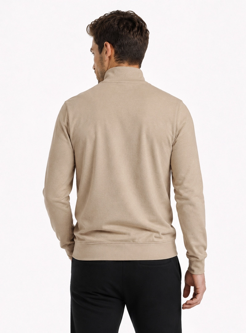 POLERON STONE WASH REGULAR FIT CAFE  ARROW - 2