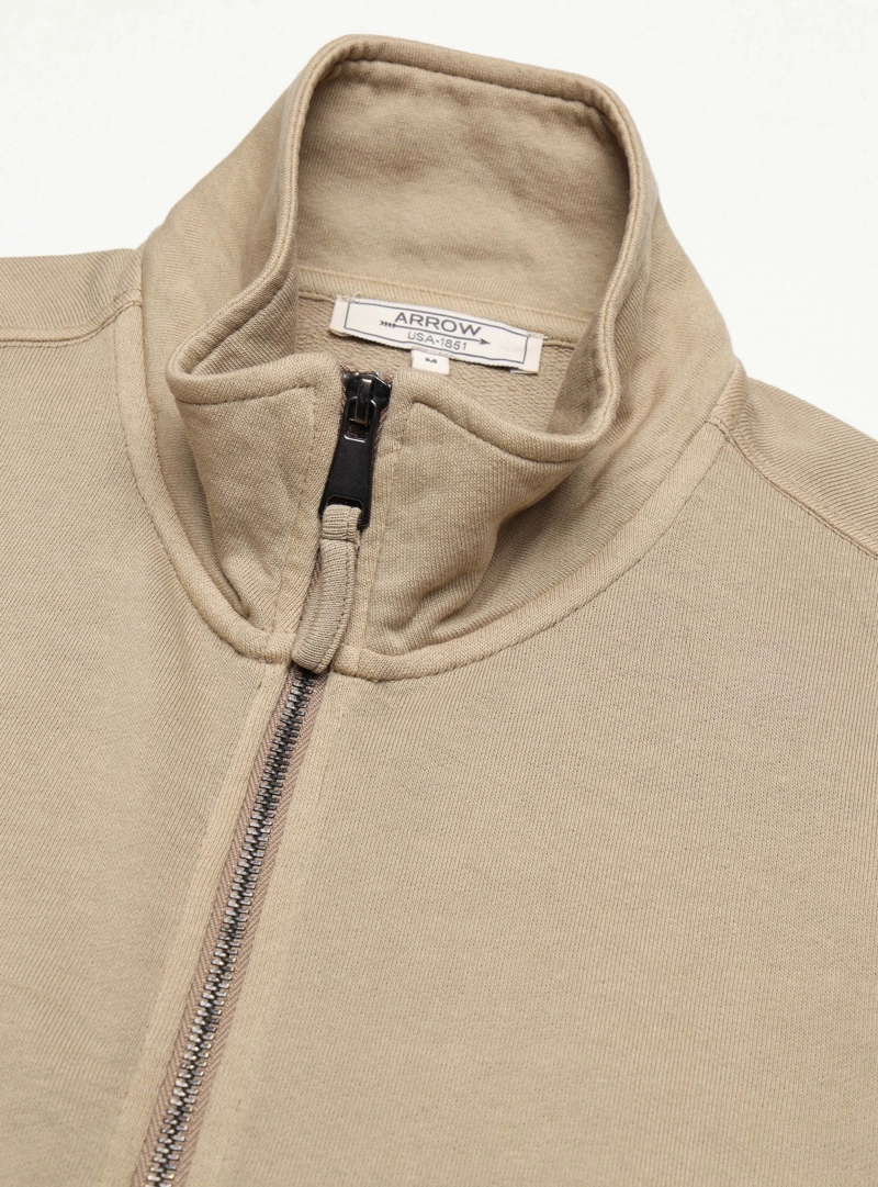 POLERON STONE WASH REGULAR FIT CAFE  ARROW - 3