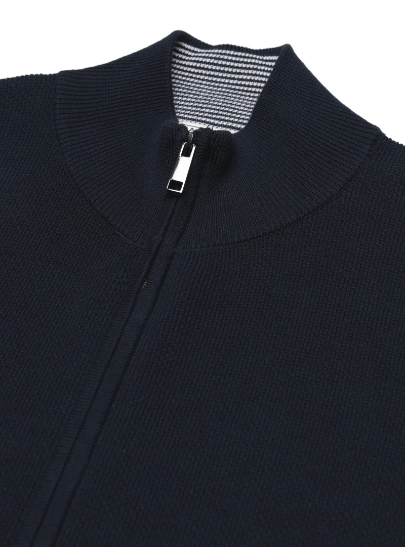 SWEATER CUELLO ALTO REGULAR FIT AZUL MARINO ARROW - 5
