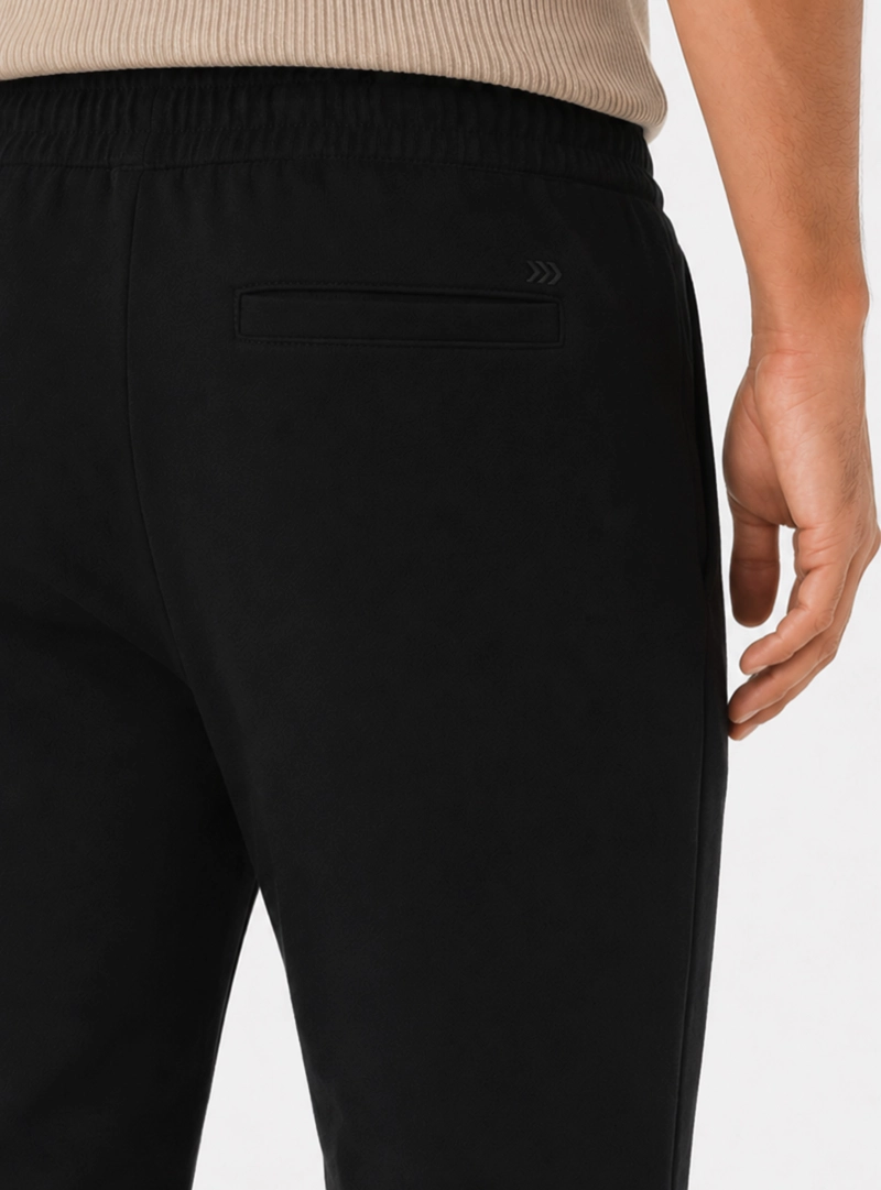 PANTALON SPANDEX REGULAR FIT NEGRO ARROW - 3