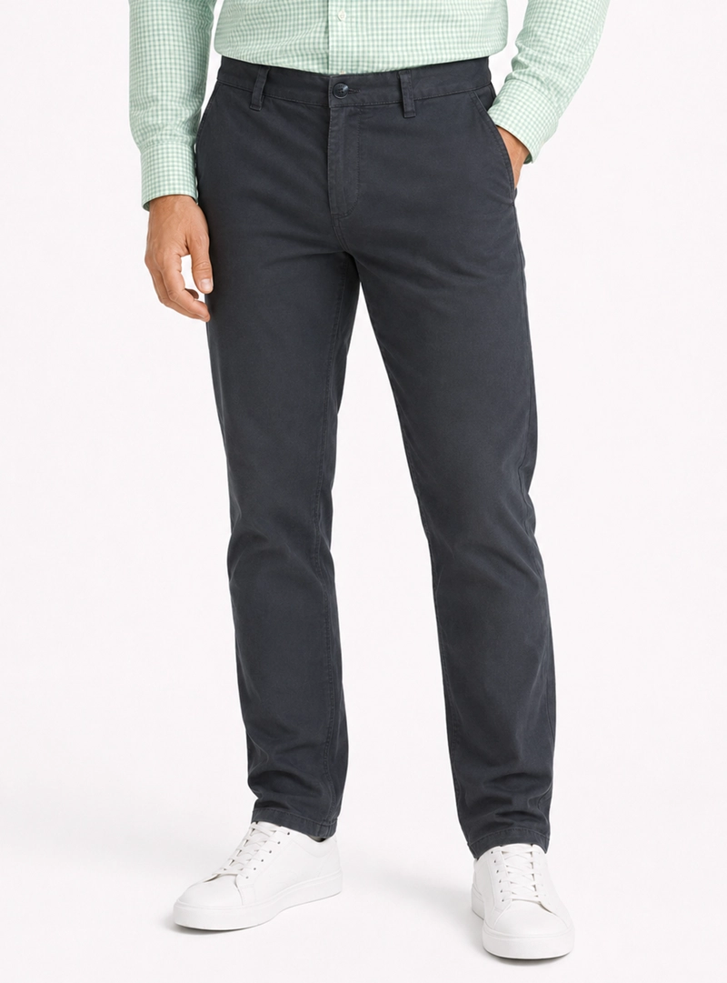 PANTALON CHINO SPANDEX REGULAR FIT AZUL MARINO ARROW - 1