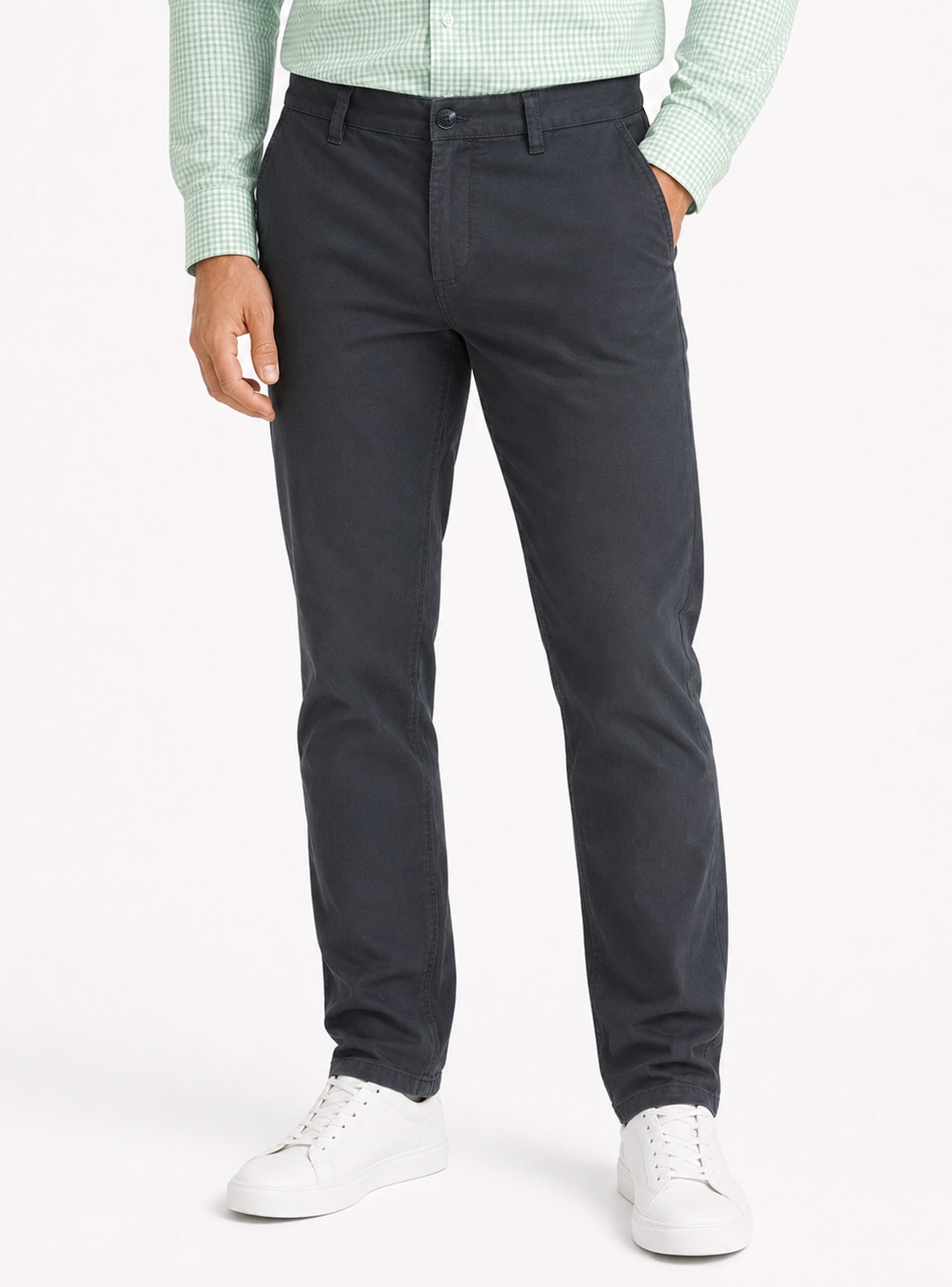 PANTALON CHINO SPANDEX REGULAR FIT AZUL MARINO ARROW - 1