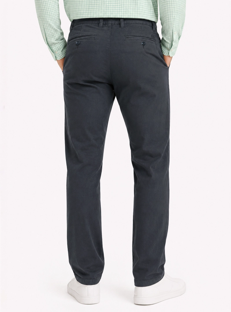 PANTALON CHINO SPANDEX REGULAR FIT AZUL MARINO ARROW - 2