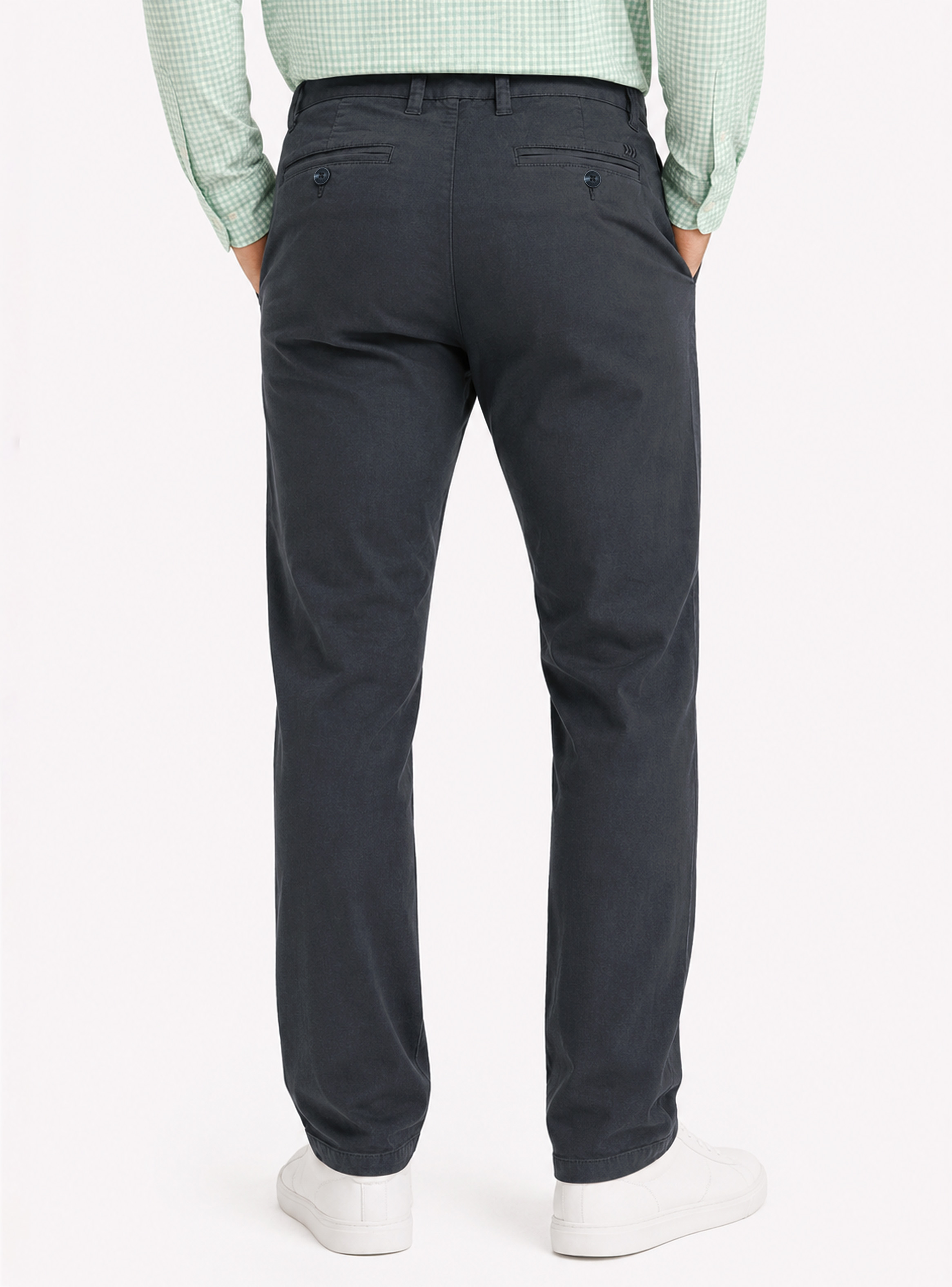 PANTALON CHINO SPANDEX REGULAR FIT AZUL MARINO ARROW - 2