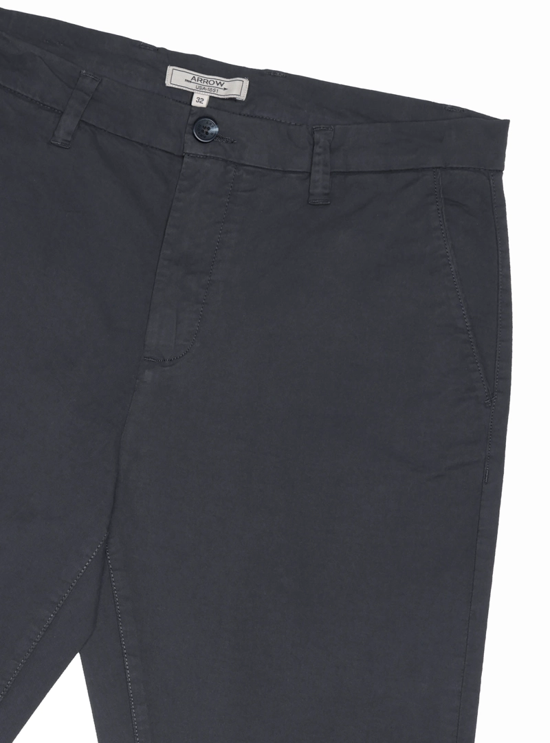 PANTALON CHINO SPANDEX REGULAR FIT AZUL MARINO ARROW - 5