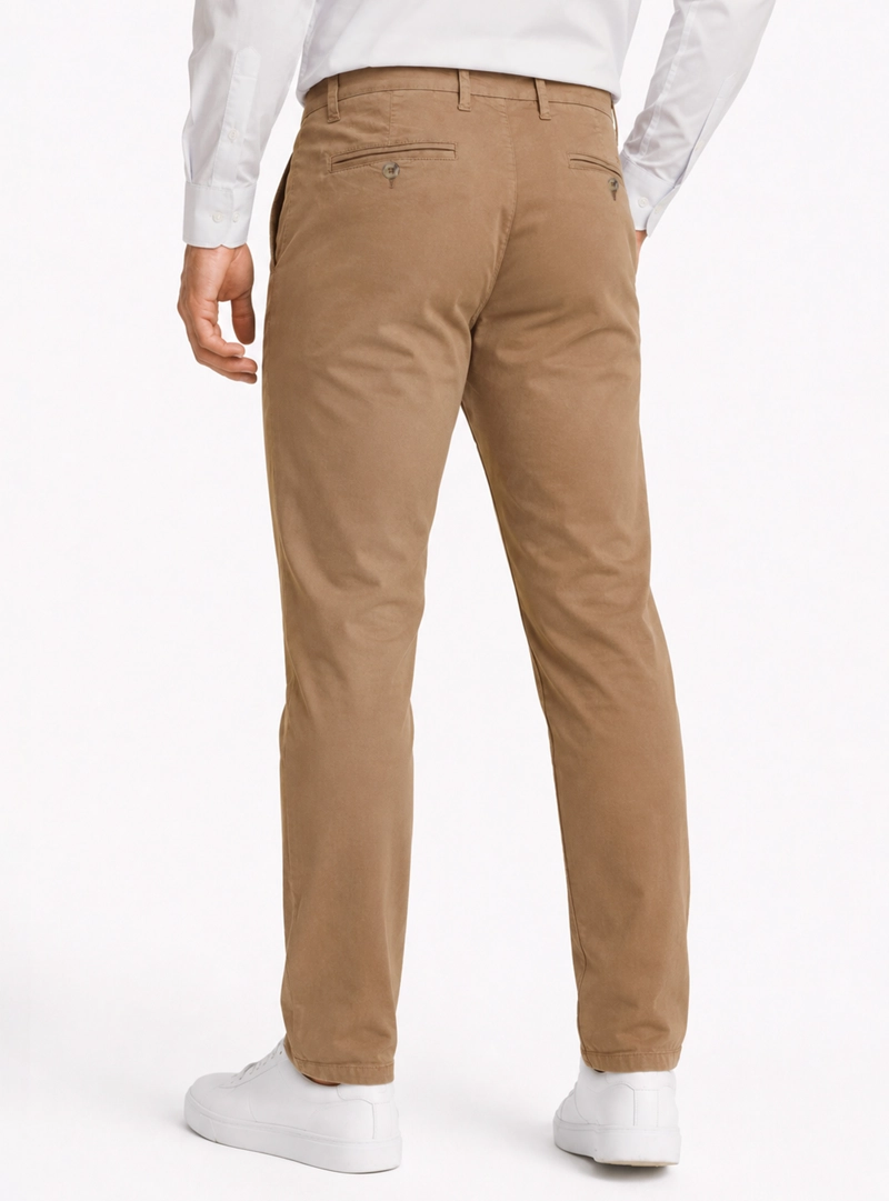 PANTALON CHINO SPANDEX REGULAR FIT CAFE  ARROW - 2