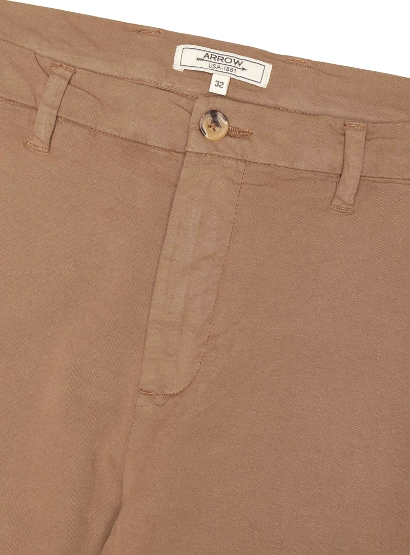 PANTALON CHINO SPANDEX REGULAR FIT CAFE  ARROW - 5