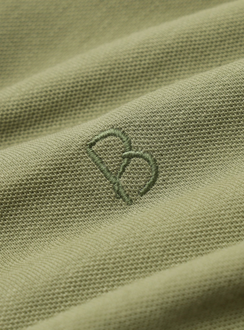 POLERA PIQUE REGULAR FIT VERDE PIERO BUTTI - 6