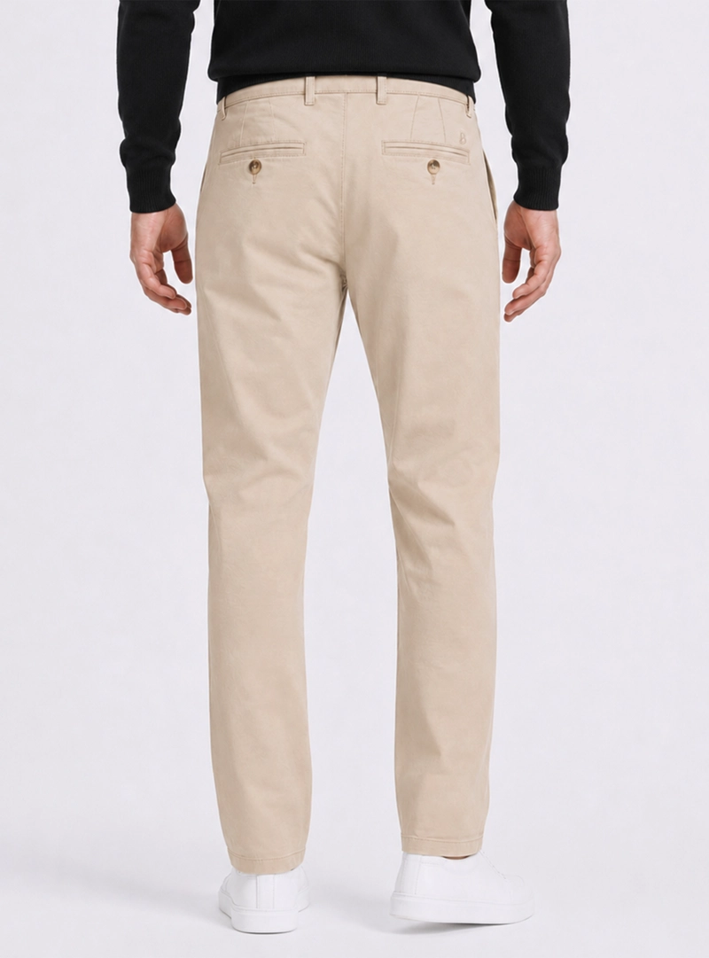 PANTALON CHINO SPANDEX REGULAR FIT ARENA PIERO BUTTI - 2