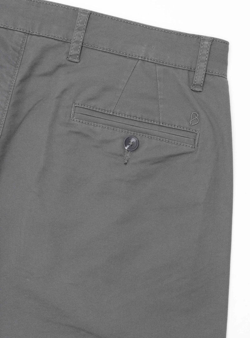 PANTALON CHINO SPANDEX REGULAR FIT GRIS PIERO BUTTI - 5