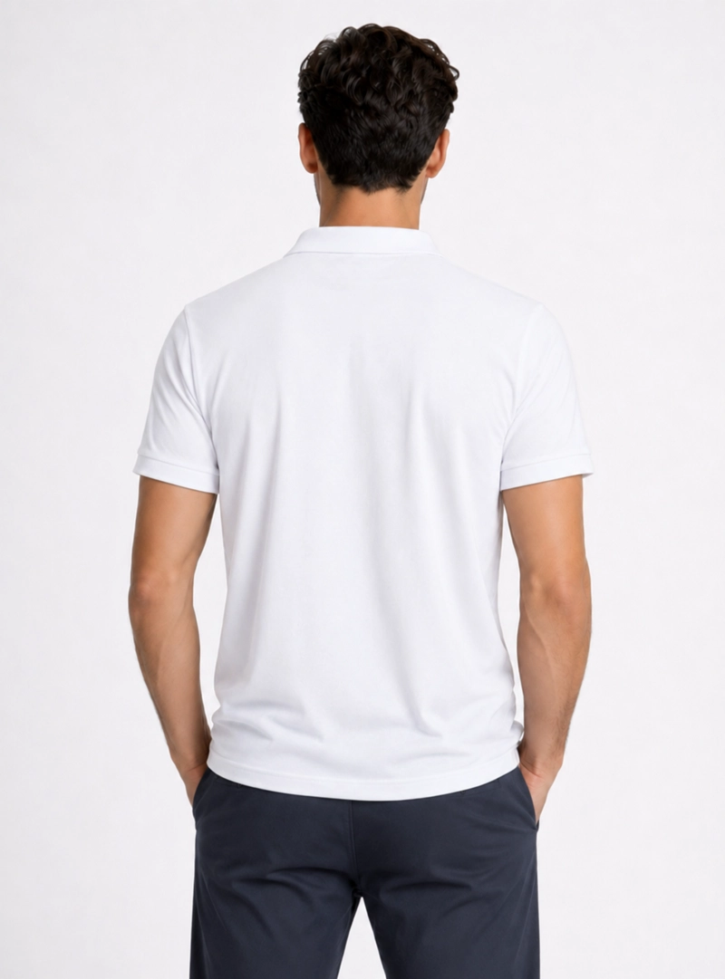 POLERA PIQUE REGULAR FIT BLANCO PIERO BUTTI - 2