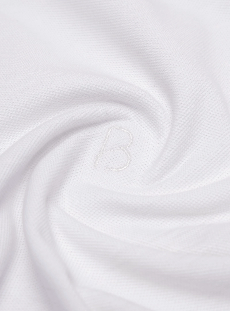 POLERA PIQUE REGULAR FIT BLANCO PIERO BUTTI - 6