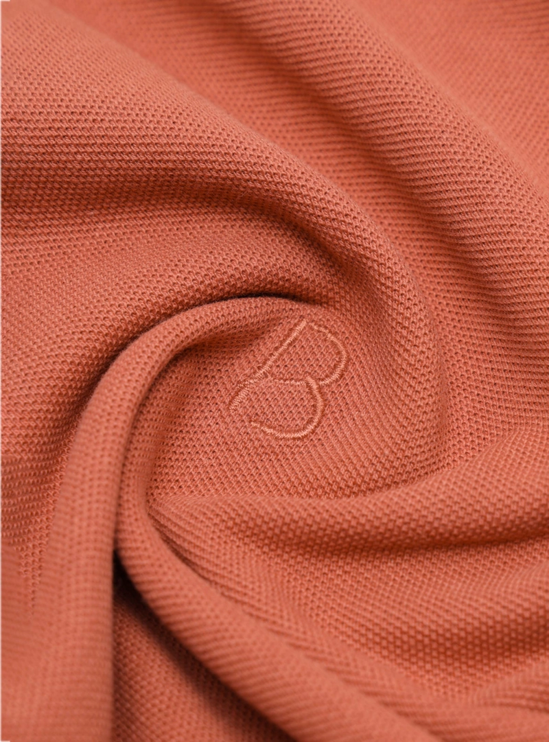 POLERA PIQUE REGULAR FIT TERRACOTA PIERO BUTTI - 6