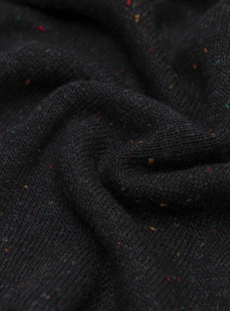 SWEATER CUELLO REDONDO REGULAR FIT NEGRO ARROW - 5