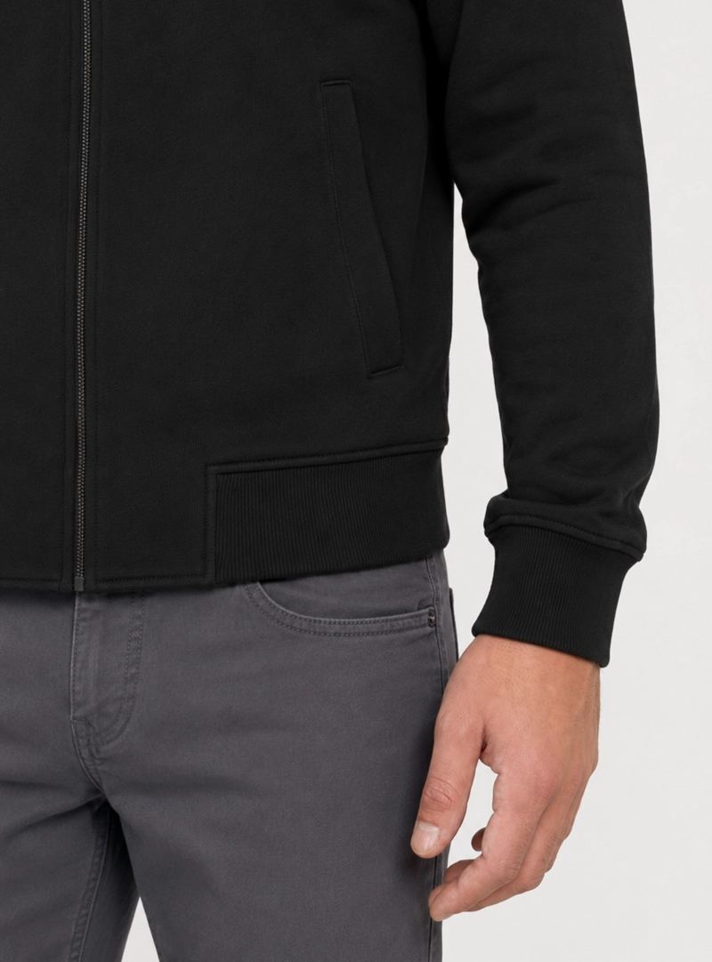 POLERON CUELLO ALTO REGULAR FIT NEGRO PIERO BUTTI - 4