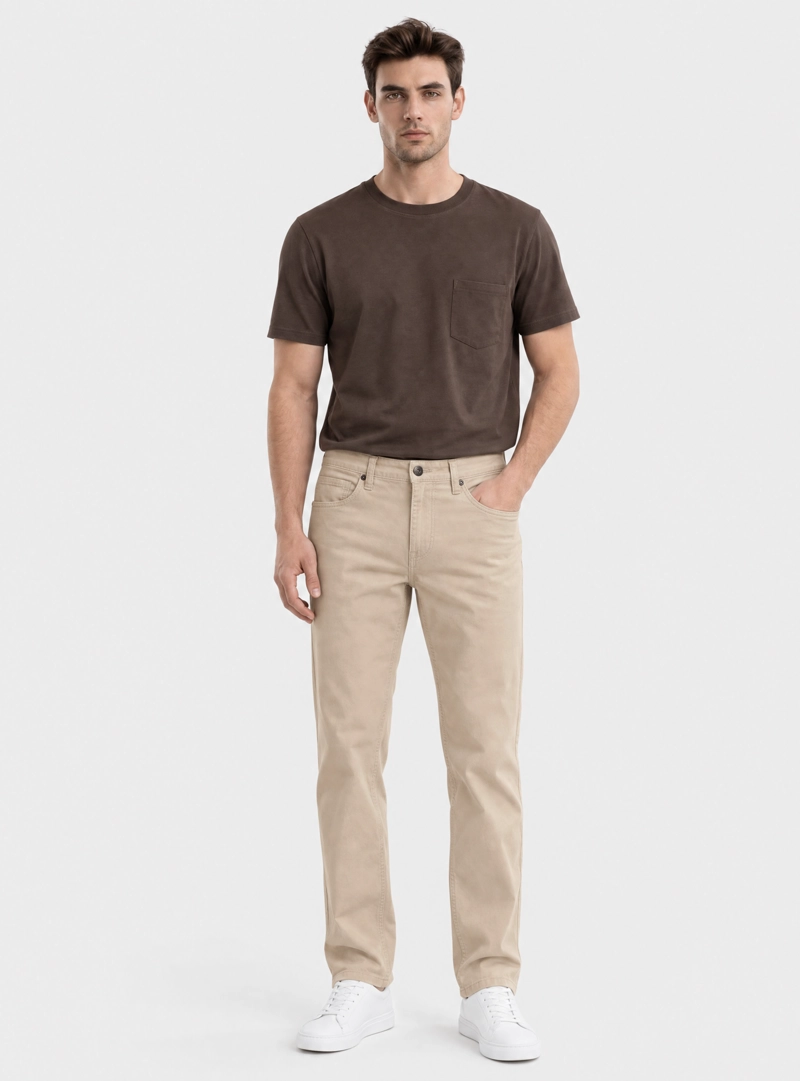 PANTALON 5 POCKET SPANDEX REGULAR FIT ARENA PIERO BUTTI - 4