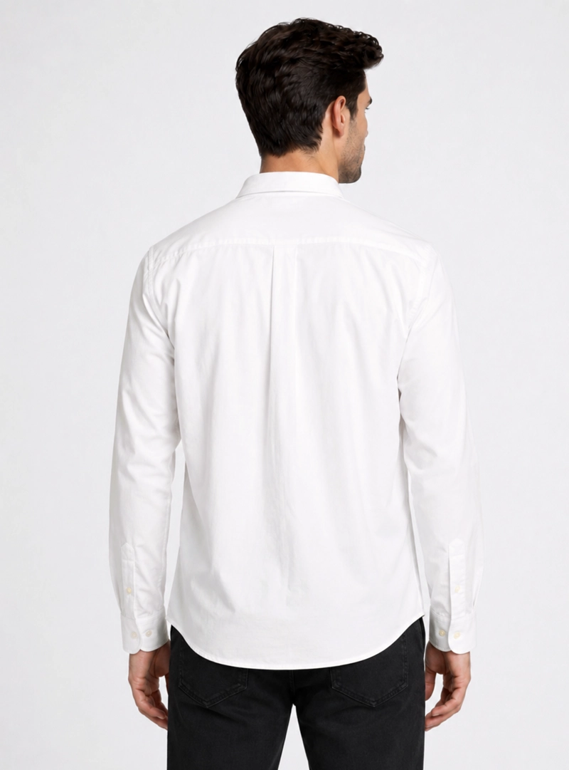 CAMISA LISA REGULAR FIT BLANCO PIERO BUTTI - 2