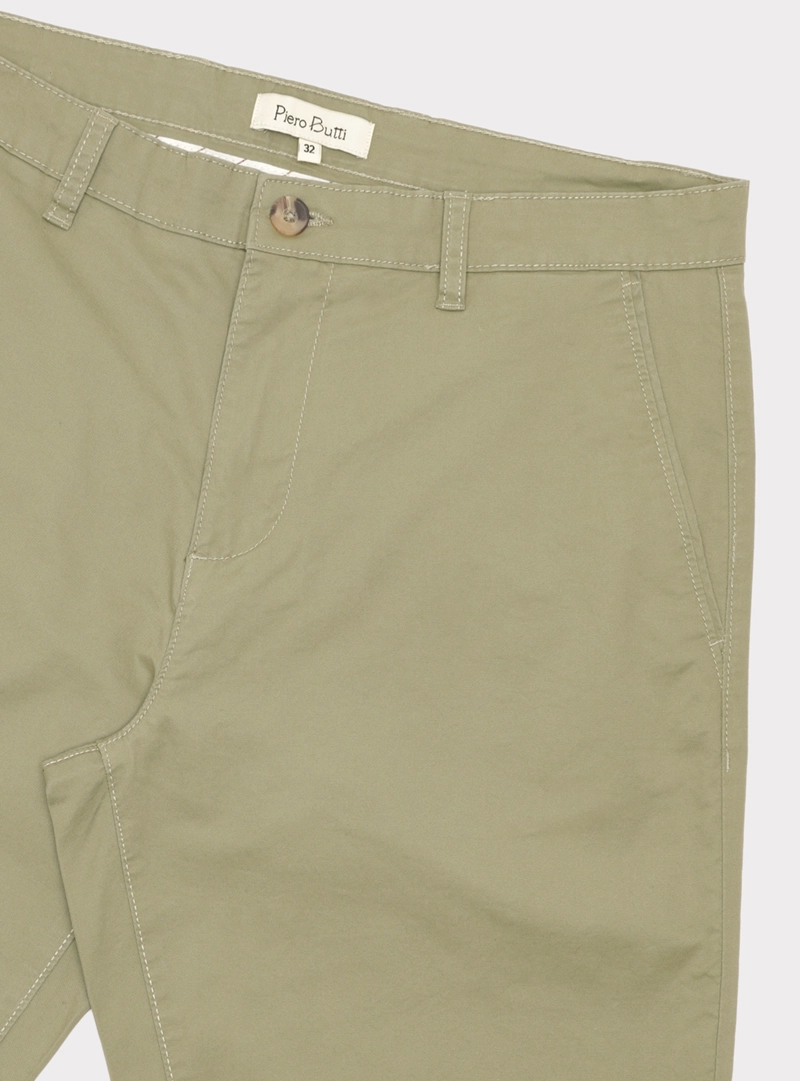 BERMUDA LISA SPANDEX REGULAR FIT VERDE PIERO BUTTI - 4