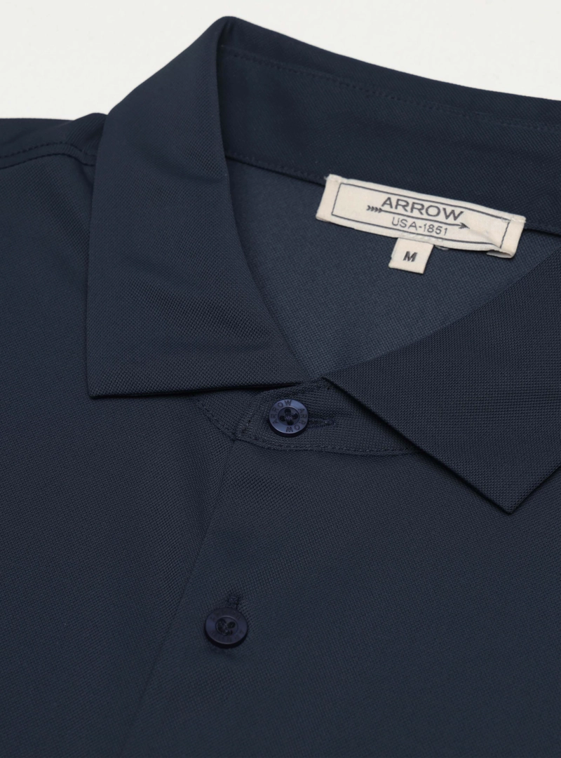 CAMISA SPANDEX NON IRON REGULAR FIT AZUL MARINO ARROW - 6