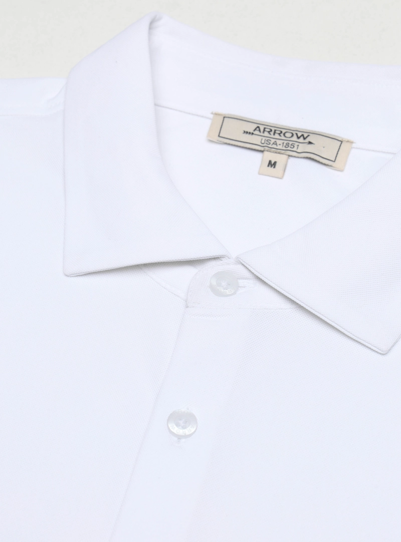 CAMISA SPANDEX NON IRON REGULAR FIT BLANCO ARROW - 5