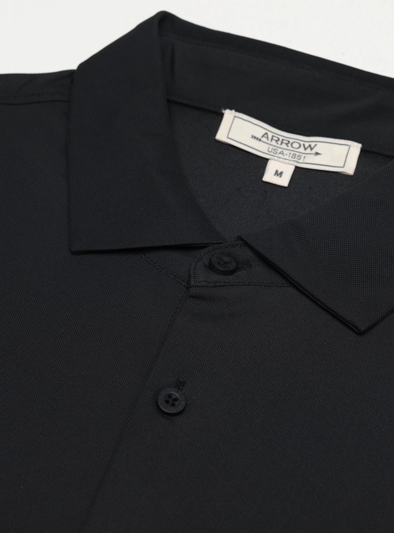 CAMISA SPANDEX NON IRON REGULAR FIT NEGRO ARROW - 6