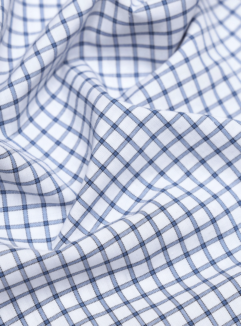 CAMISA FORMAL CUADROS TAILORED FIT AZUL ARROW - 7