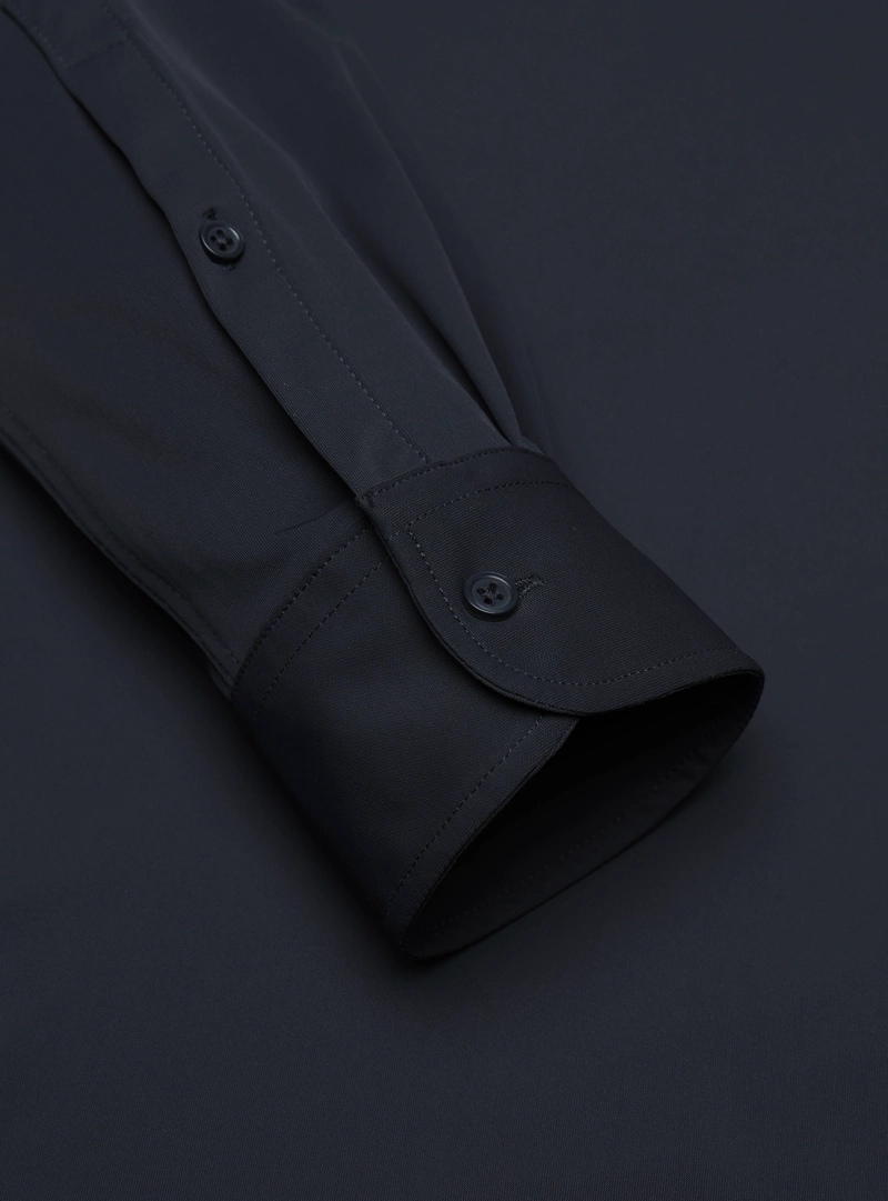 CAMISA SPANDEX NON IRON REGULAR FIT AZUL MARINO ARROW - 7