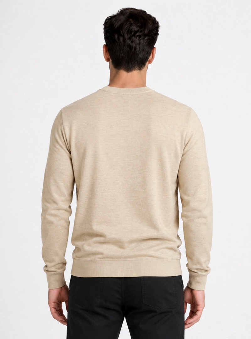 POLERON CUELLO REDONDO REGULAR FIT ARENA PIERO BUTTI - 2