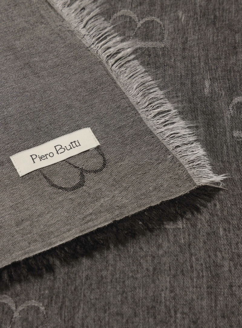 PAÑUELO CON DISEÑO CAFE  PIERO BUTTI - 3