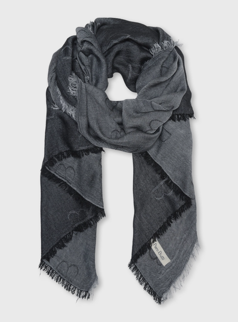 PAÑUELO CON DISEÑO AZUL PIERO BUTTI - 1
