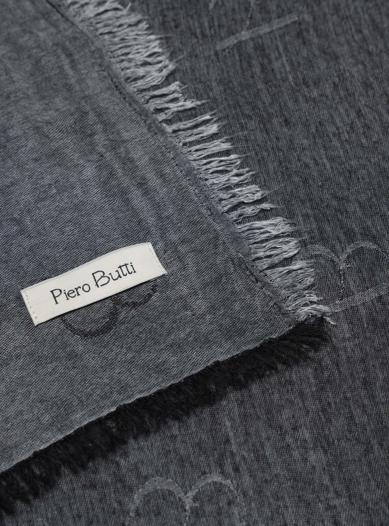 PAÑUELO CON DISEÑO AZUL PIERO BUTTI - 3