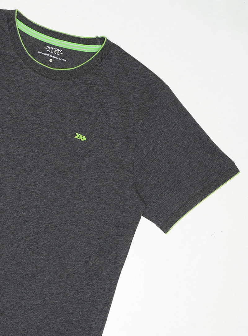 PIJAMA CORTO CUELLO REDONDO REGULAR FIT CARBON ARROW - 3
