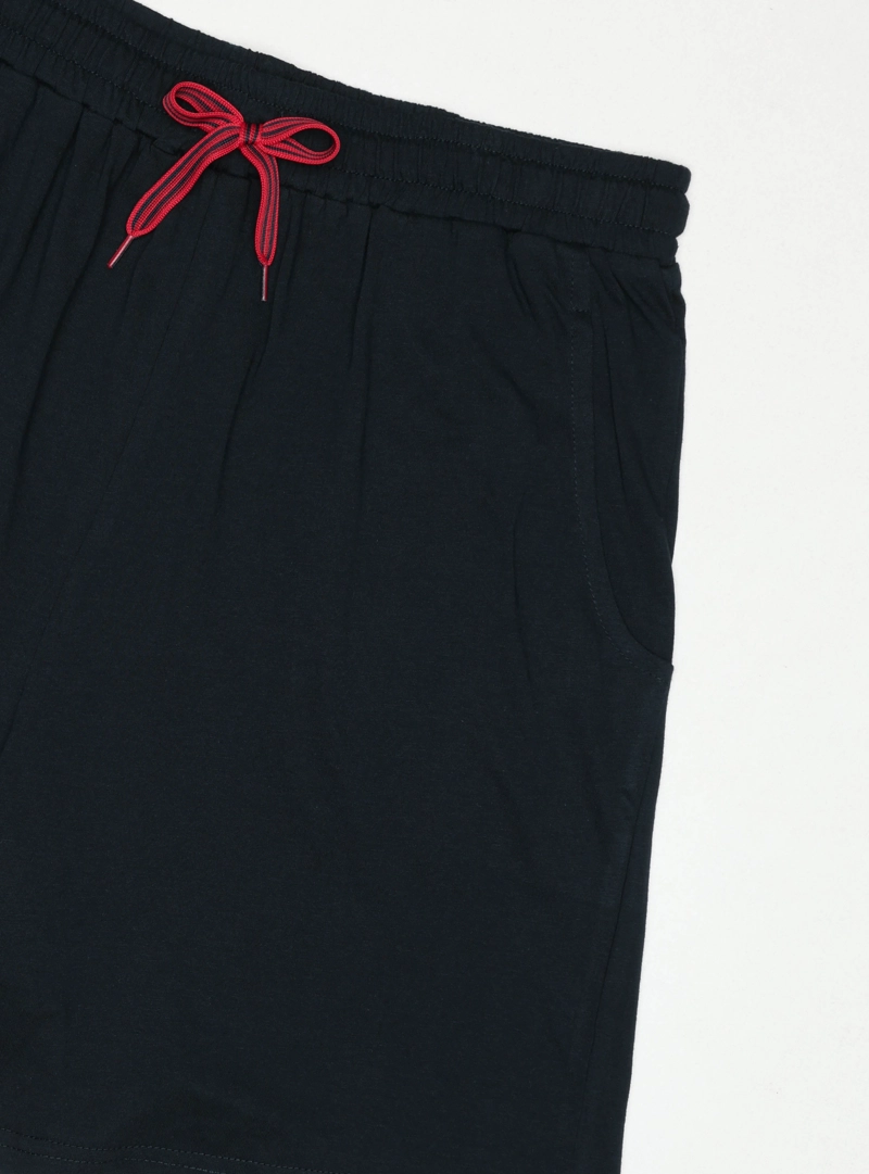 PIJAMA CORTO RAYAS REGULAR FIT AZUL ARROW - 4