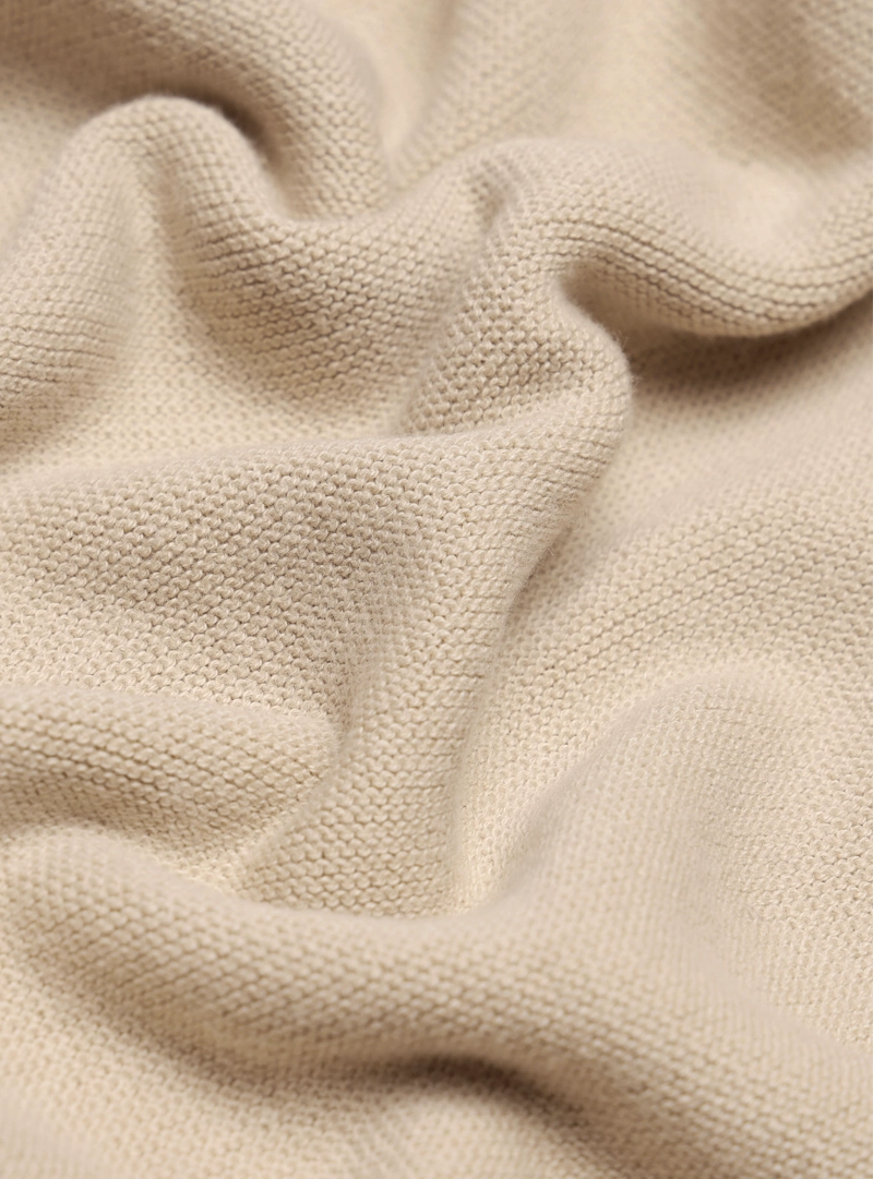 CARDIGAN LISO REGULAR FIT BEIGE ARROW - 6