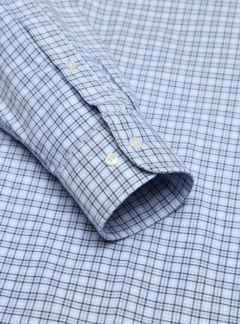 CAMISA OXFORD SPANDEX REGULAR FIT CELESTE ARROW - 6