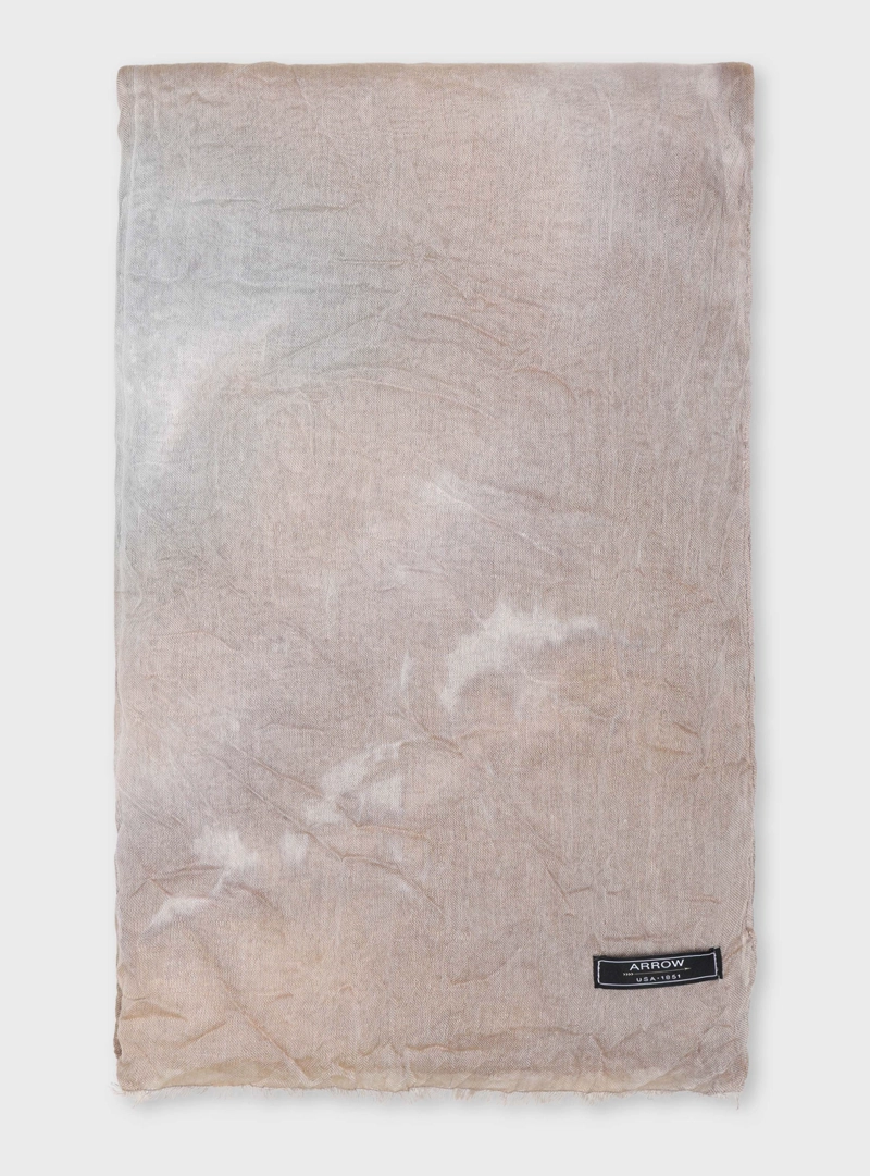 PAÑUELO DOBLE CAPA BEIGE ARROW - 2