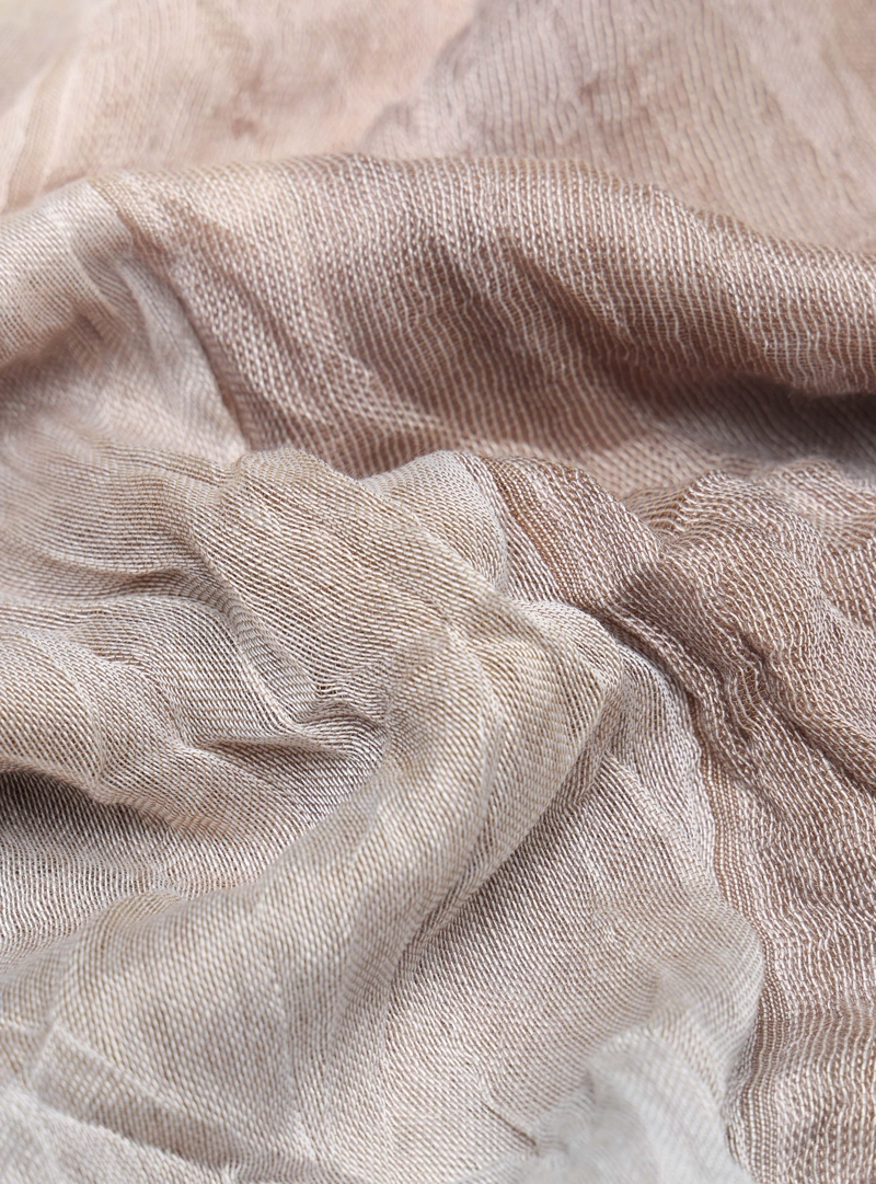 PAÑUELO DOBLE CAPA BEIGE ARROW - 4
