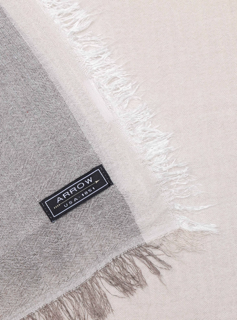 PAÑUELO BICOLOR VISCOSA BEIGE ARROW - 3