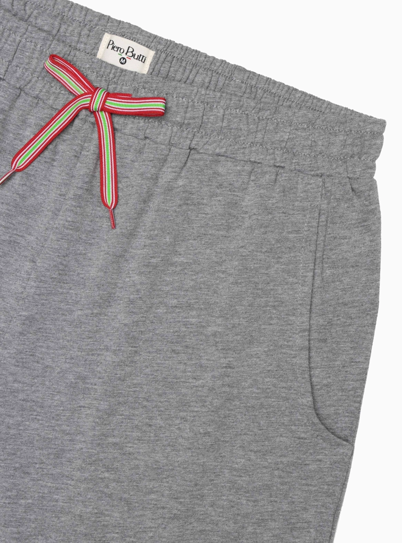 PIJAMA CORTO REGULAR FIT GRIS PIERO BUTTI - 4