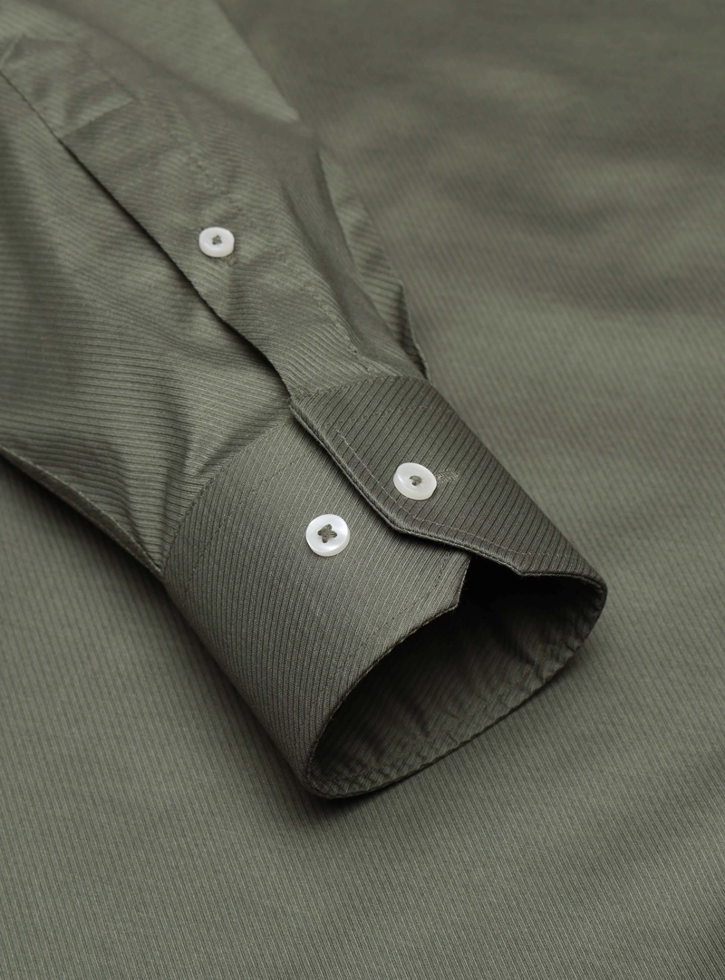 CAMISA FORMAL SPANDEX SLIM FIT OLIVA ARROW - 6