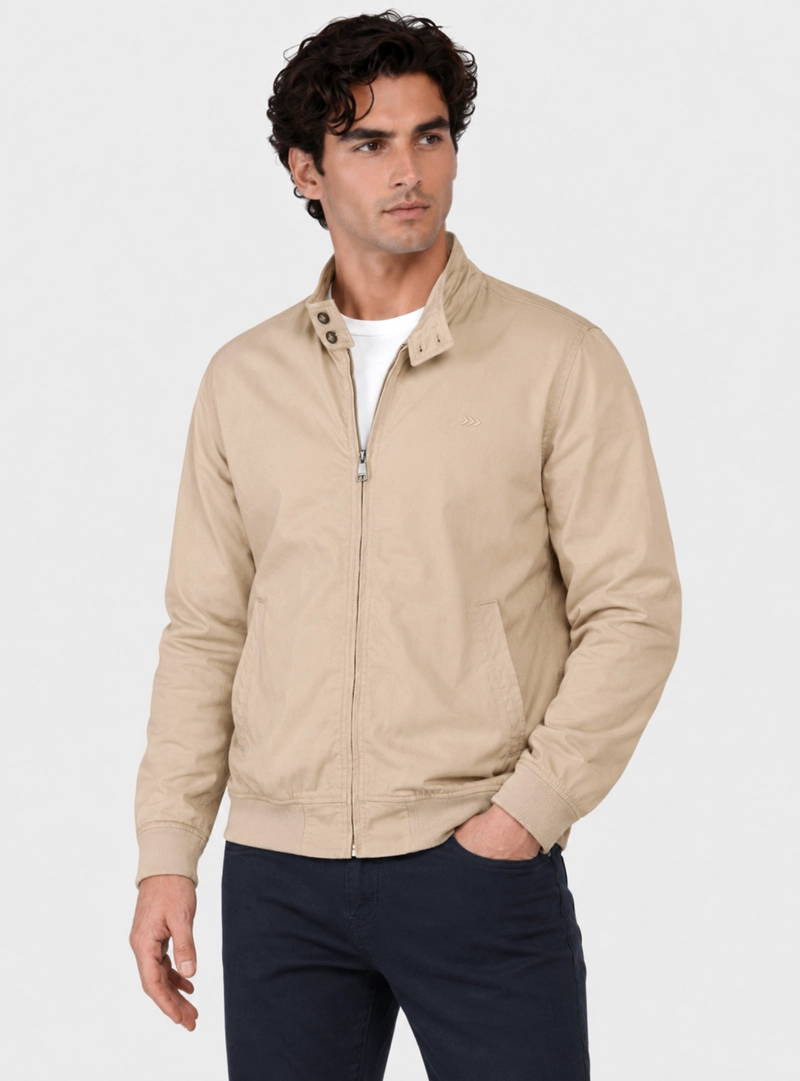 CHAQUETA LISA REGULAR FIT BEIGE ARROW - 1