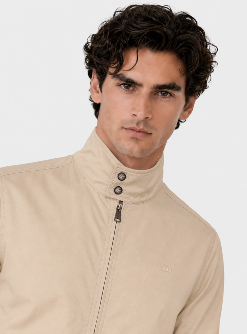 CHAQUETA LISA REGULAR FIT BEIGE ARROW - 3