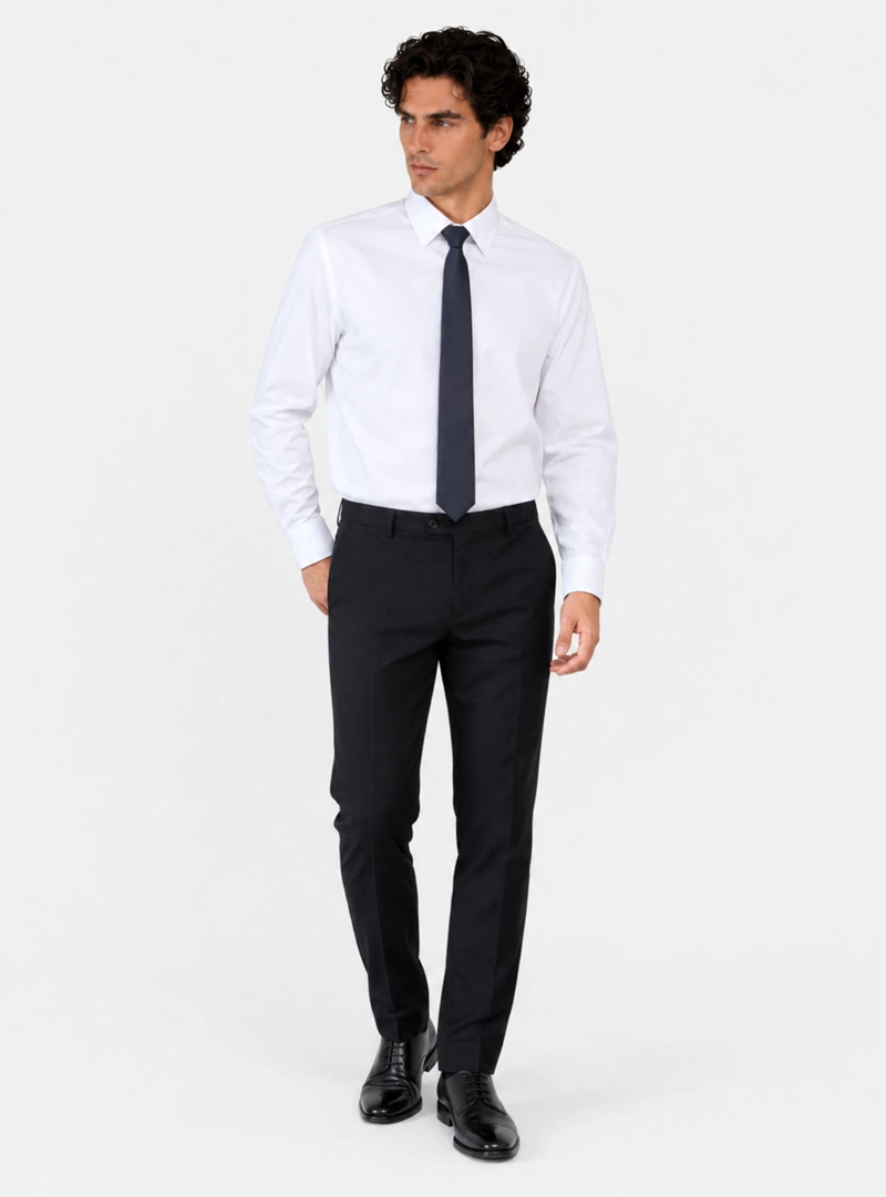 CAMISA FORMAL TEXTURADA SLIM FIT BLANCO ARROW - 5